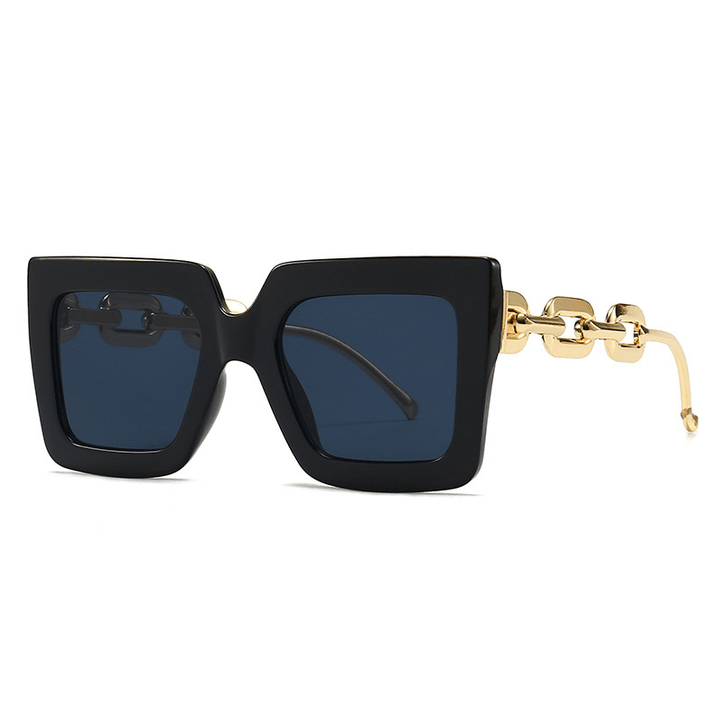 New European and American Fashion Retro Square Large Frame Sunglasses - MRSLM