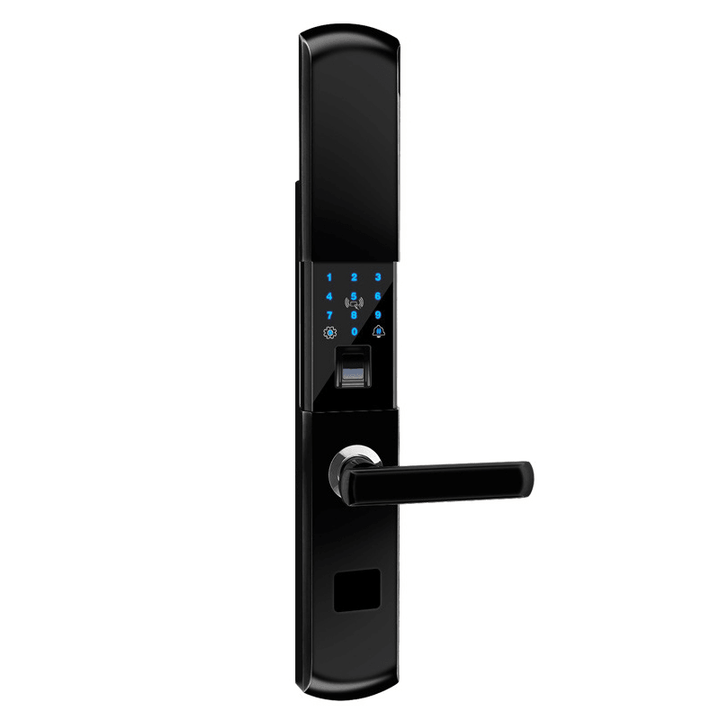 Fingerprint Touch Password Keypad Card Security Electronic Smart Door Lock with APP Control - MRSLM