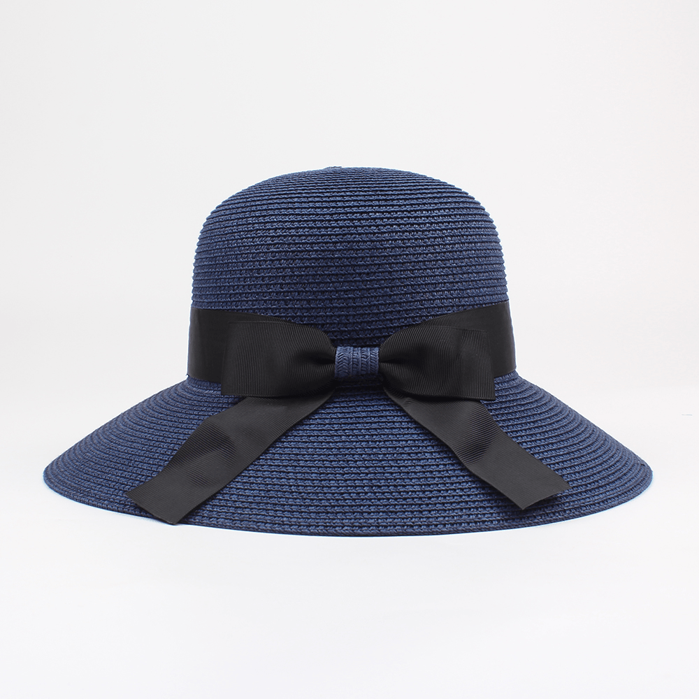 Women Summer Outdoor Travel Foldable Straw Hat - MRSLM