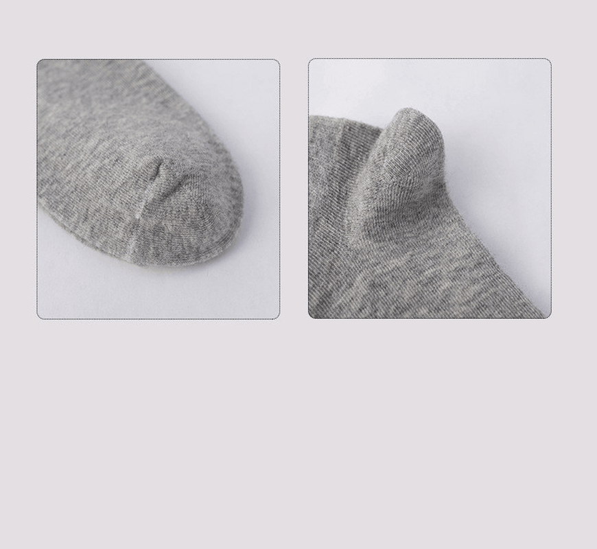 Shallow Mouth Low Cut Thin Flat Cotton Socks - MRSLM