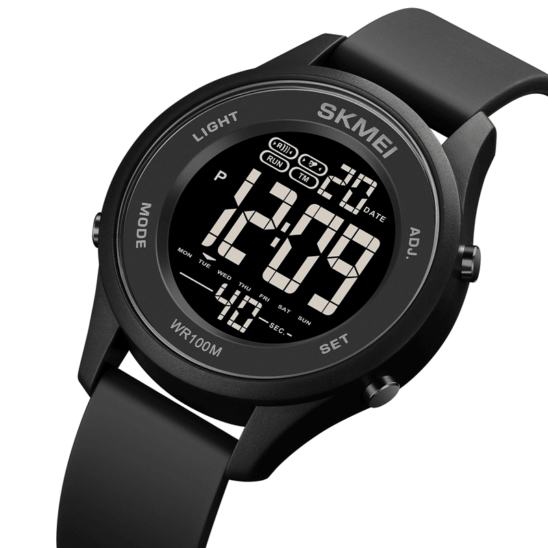 SKMEI 1758 Fashion Multifunction Watch Luminous LED Display Date Alarm Clock Digital Watch - MRSLM