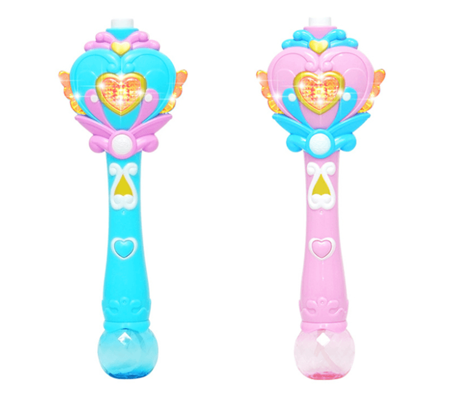 New Automatic Fairy Magic Bubble Wand Electric Bubble Machine Girl Blowing Bubble Artifact Toy - MRSLM