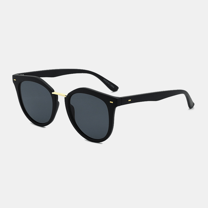 Unisex Tortoiseshell Square Full Frame Fashion Casual UV Protection Sunglasses - MRSLM