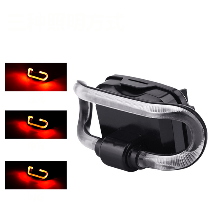 XANES® TL36 200M 3Modes Waterproof LED Bike Tail Light Bicycle Taillights Outdoor Riding Warning Lights - MRSLM