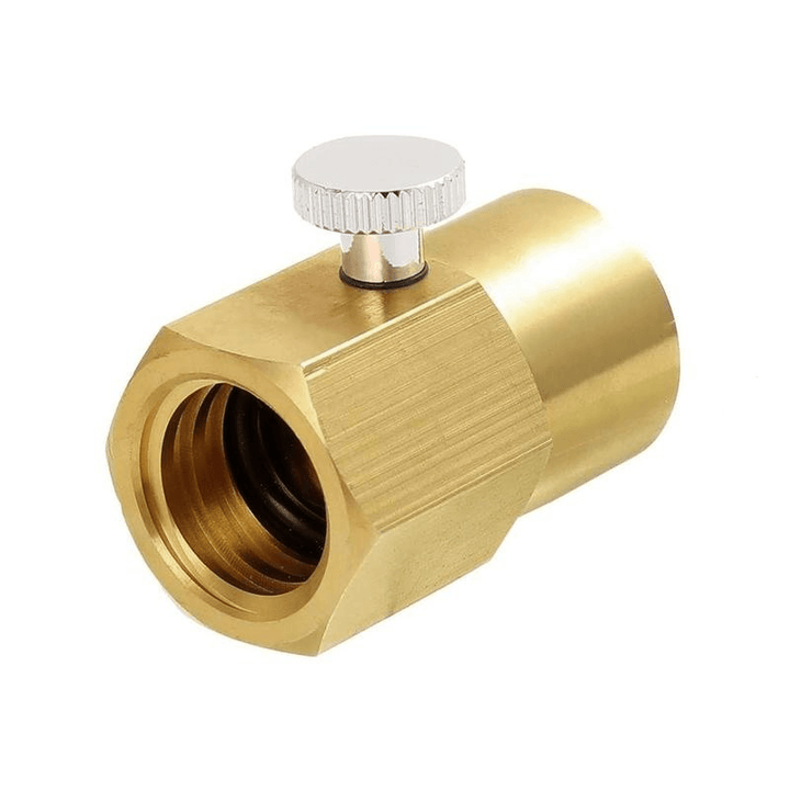 For Soda Stream Cylinder Refill Adapter Adaptor Bleed Valve and CGA320 Connector - MRSLM