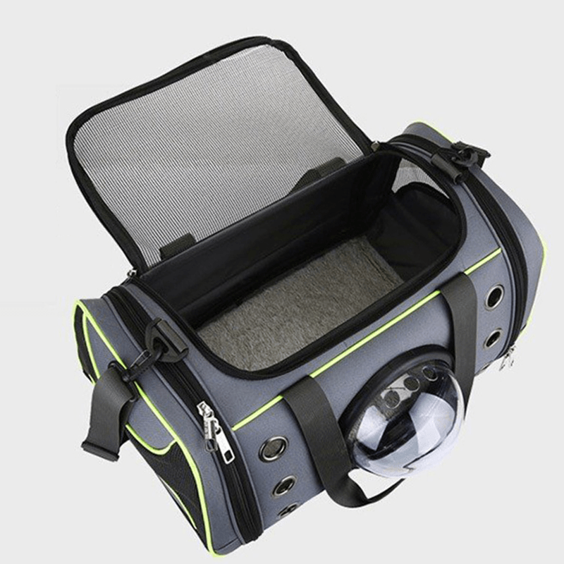 Portable Breathable Dog Cat Puppy Carrier Handbag Honeycomb Cover Shoulder Bag for Outdoor Pet Accessories - MRSLM