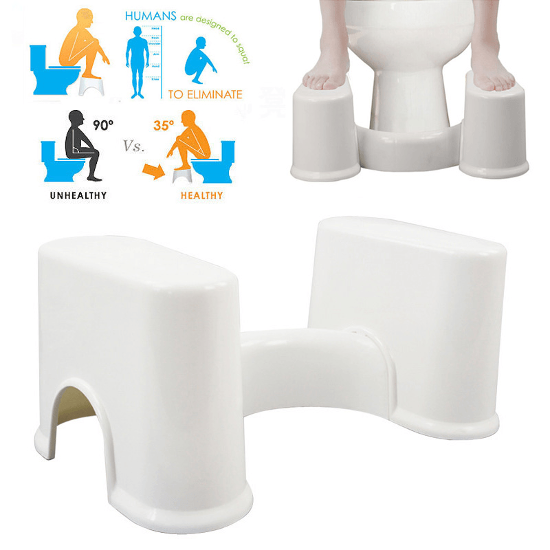ABS Detachable Portable Toilet Stool Prevent Constipation Footstool Correct Position for Defecation - MRSLM