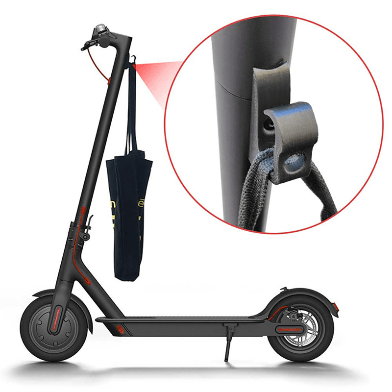 BIKIGHT Electric Scooter Front Hook Hanger Helmet Bags Claw Storage Hook Gadget Scooter Accessories with Screws Hexagonal Wrench - MRSLM