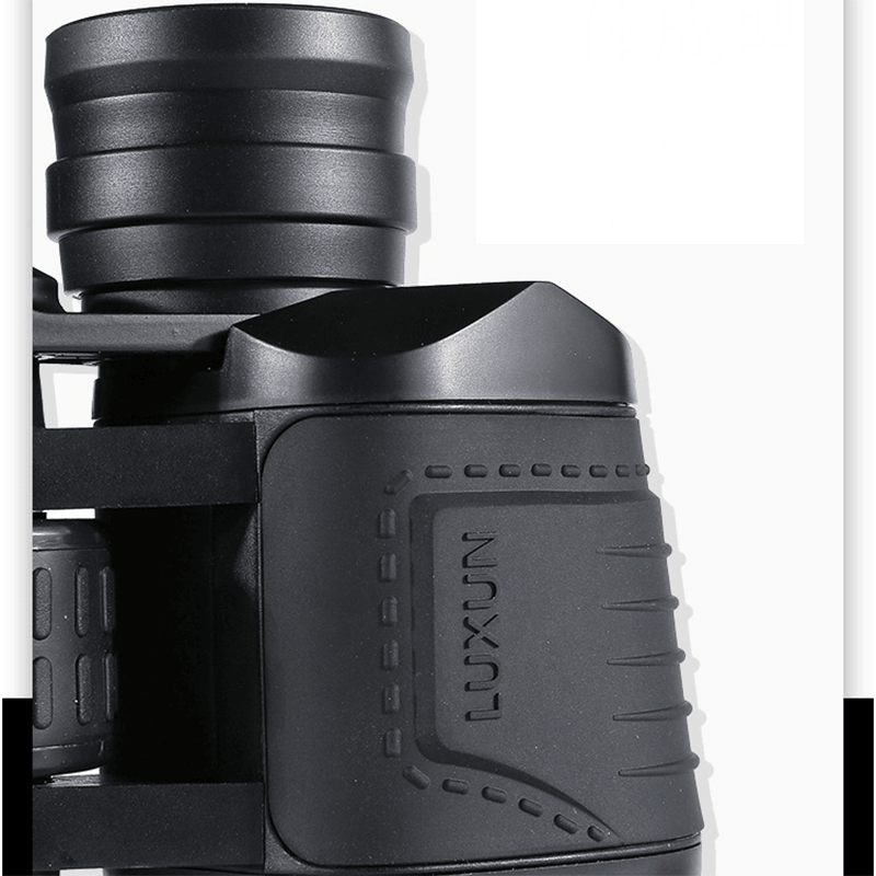 LUXUN 20X50 Binocular Outdoor Waterproof Antifogging HD Light Night Vision Binoculars Camping Traveling Telescope with Phone Holder - MRSLM