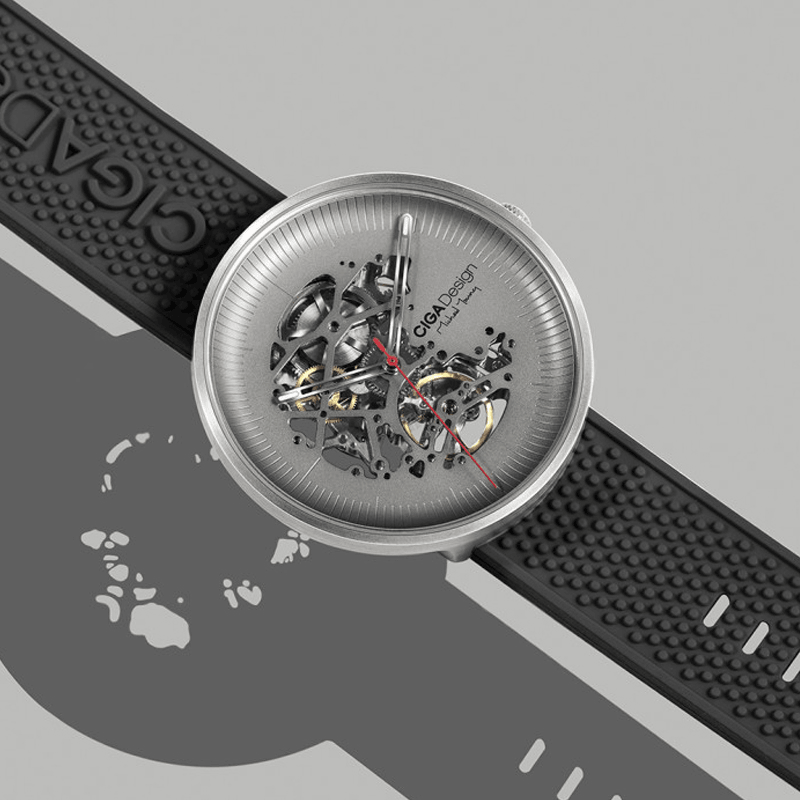 Original CIGA Design MY Series Hollow Design Titanium Case 3ATM Waterproof Men Automatic Mechanical Watch from Xiaomi Youpin - MRSLM