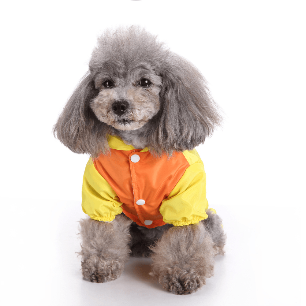 Dog Lovely Duck Aniamls Raincoat Dog Outdoor Jacket Waterproof and Comfurtable - MRSLM