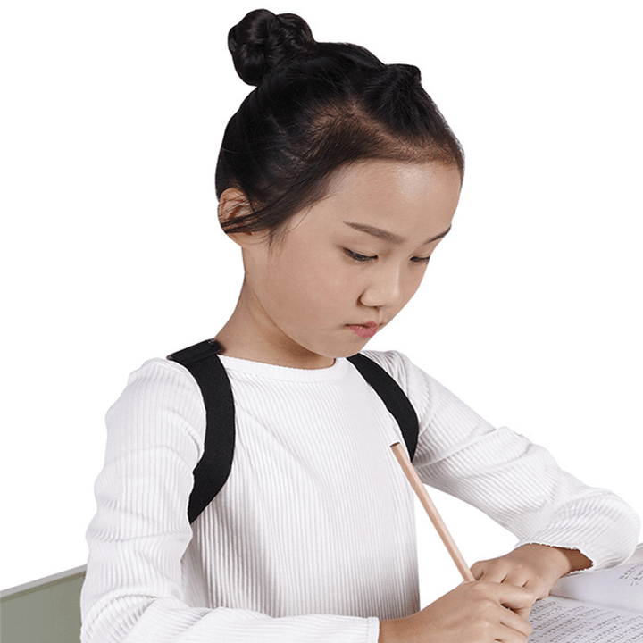 Smart LED Display Back Posture Correction Belt Adjustable Anglel with Vibration Reminder Brace Support Belt for Adults Children - MRSLM