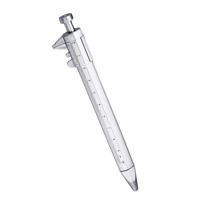10Pcs Pen Shape Plastic Vernier Caliper Ruler Measuring Tool - MRSLM