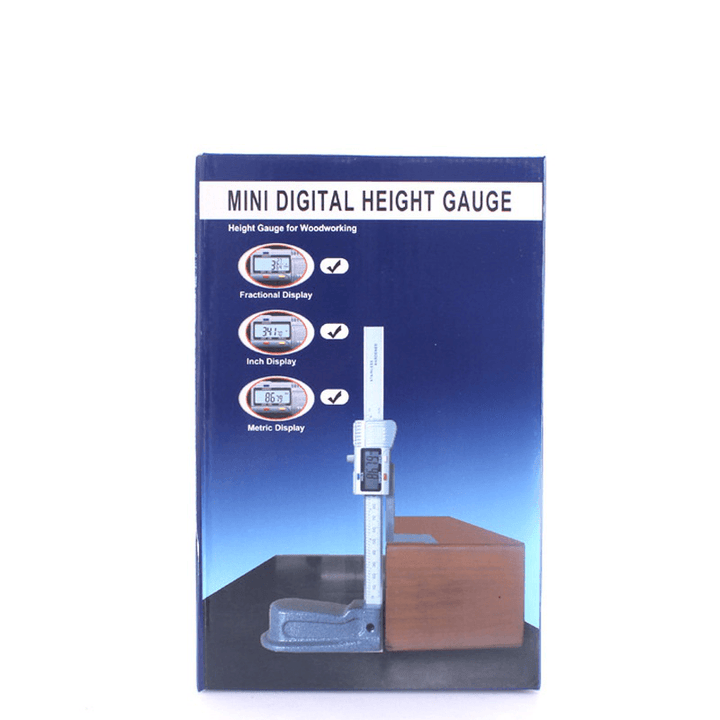 0-150Mm Metal Digital Height Gauge Electronic Height Vernier Caliper Marking Ruler - MRSLM