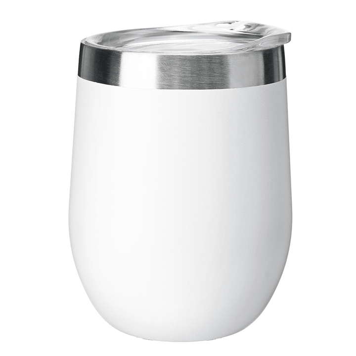 360ML Egg Vacuum Cup Cocktail W-Ine Glass 12Oz Stainless Steel Insulated Tumbler - MRSLM