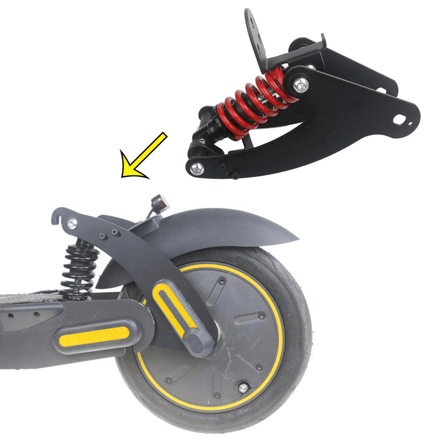 BIKIGHT Electric Scooter Rear Shock Absorption Part Scooter Accessories for Mijia M365 1S Electric Scooter - MRSLM