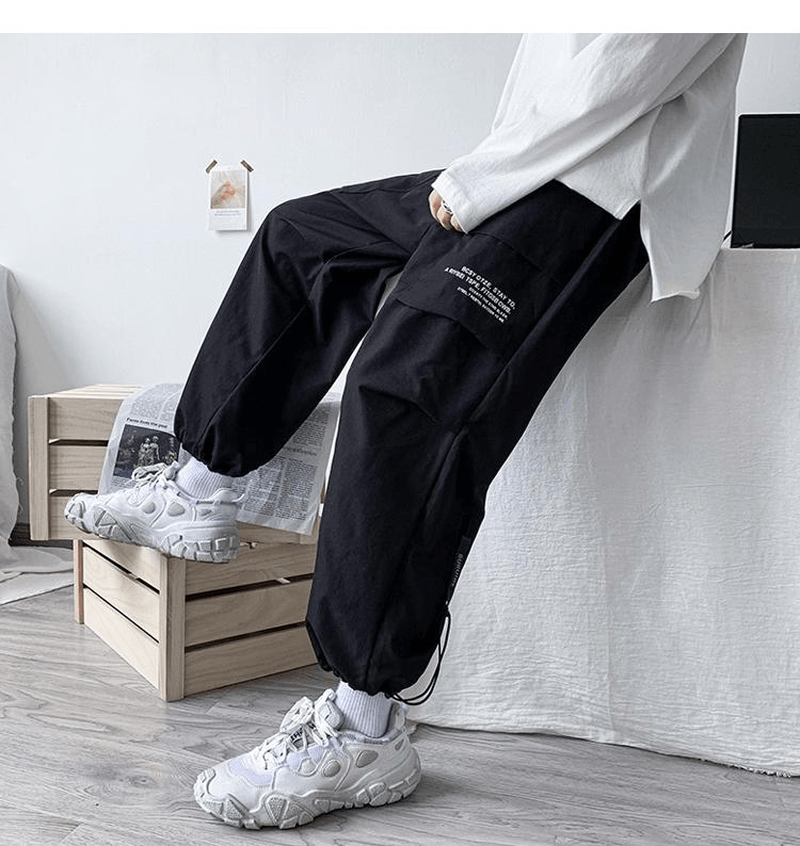 Students' Hip Hop Casual Pants Thickened - MRSLM