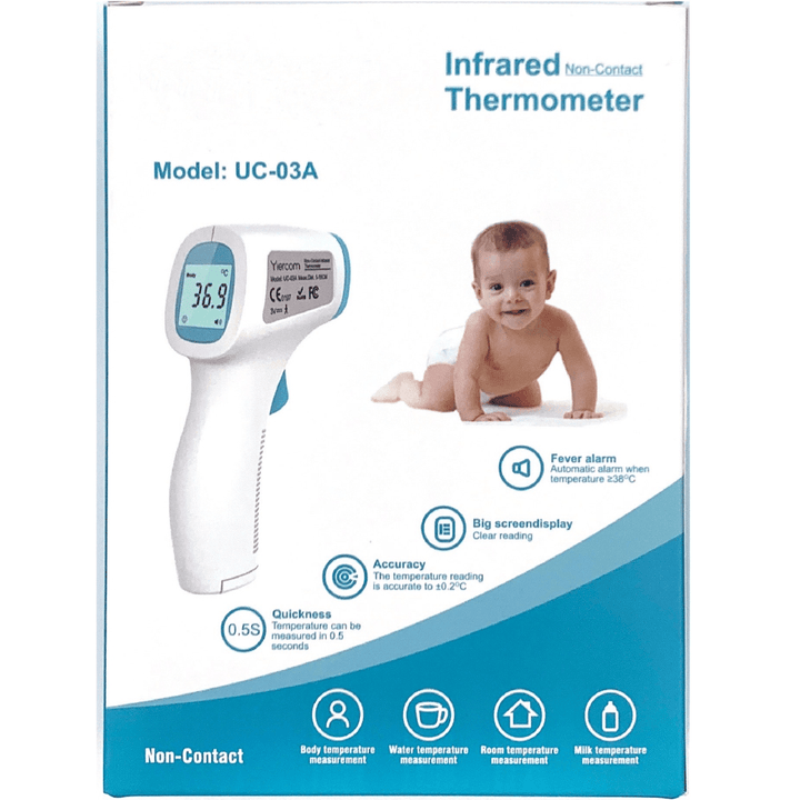 IN STOCK UC-03A Forehead Infrared Thermometer Digital Infrared Thermometer Non-Contact Digital Thermometer for Body Temperature Measuring - MRSLM