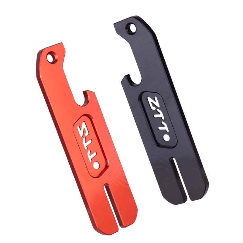 ZTTO Bike Repair Tools Bottle Opener with Rotor Truing Slot Wrench MTB Disc Alignment Truing Tool Cycling Bike Accessories - MRSLM