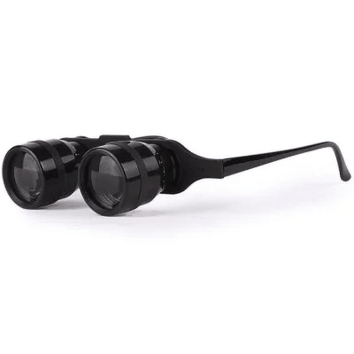 BIJIA 10X34 Binoculars 10X Glasses Telescope Super Low Vision Goggles Hiking Glasses for Hunting - MRSLM