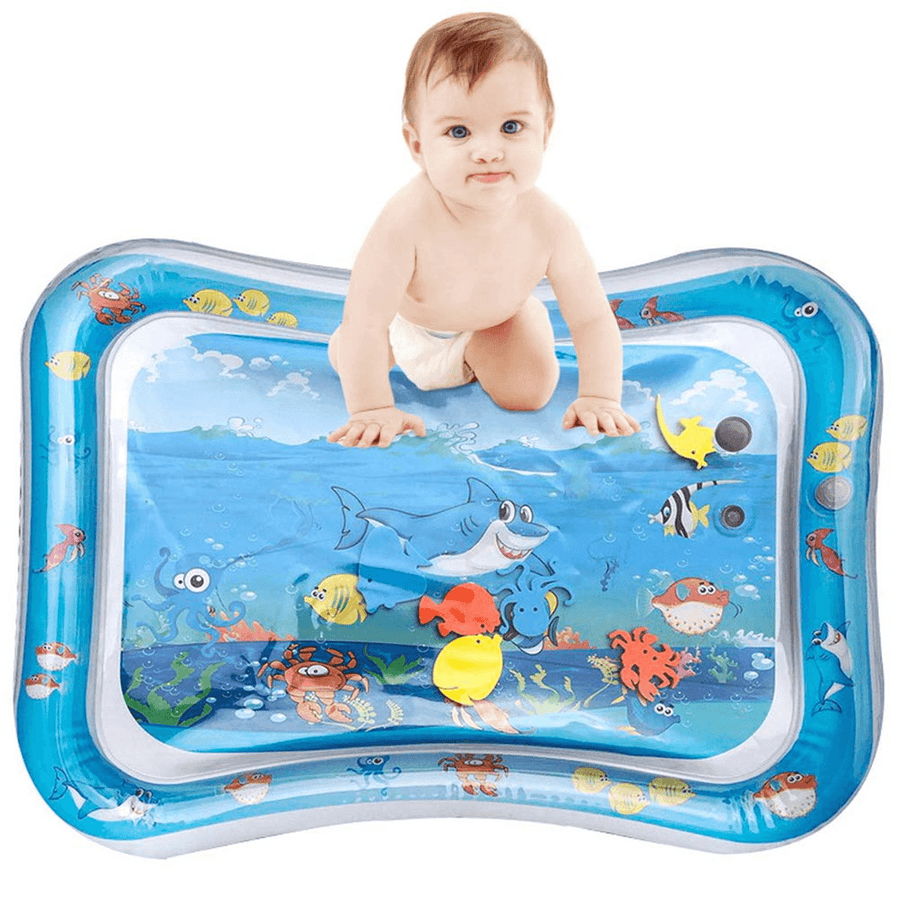 Baby Summer Water Mat Safety Inflatable Cushion Ice Mat Early Education Toys Kids Water Play Mats - MRSLM