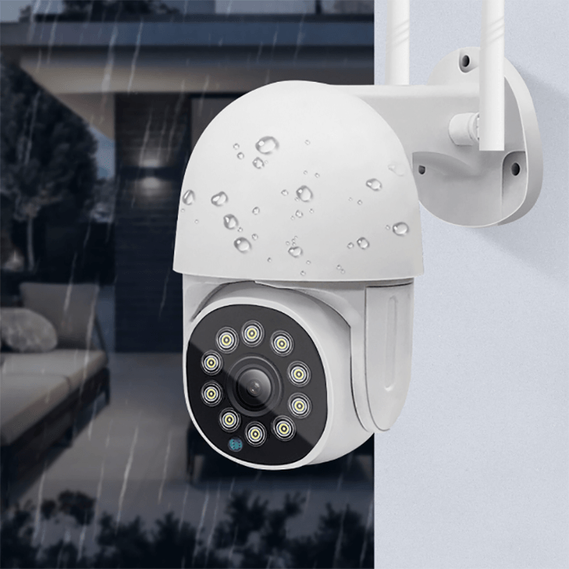XIAOVV 1080P HD Wireless Outdoor Security Camera Night Vision Voice Monitor Outdoor Ball Machine Waterproof Motion Detecting Camera - MRSLM
