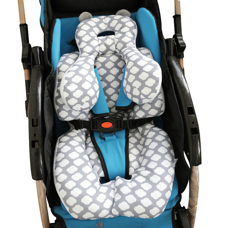 Baby Stroller Car Cushion Seat Liner Support Pillow Mat Pad Pram Chair Cover - MRSLM