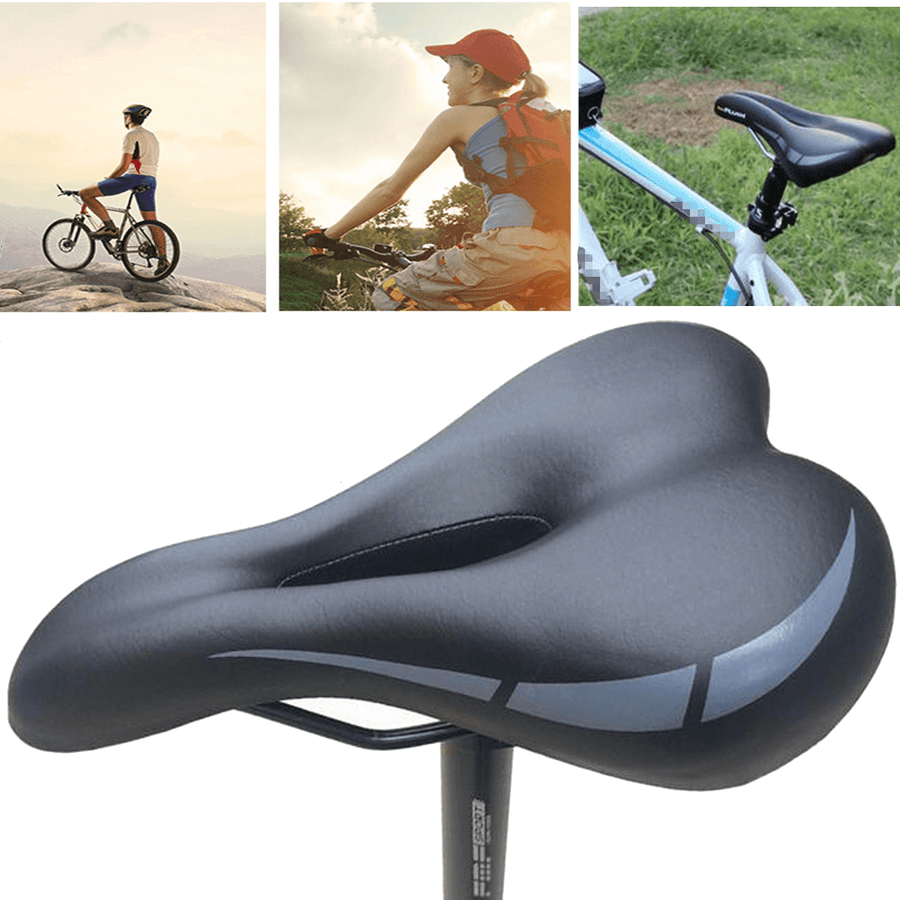 Soft Bike Saddle Mountain MTB Gel Comfort Bicycle Saddle Cycling Seat Cushion Outdoor Biking - MRSLM