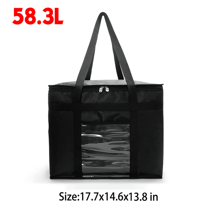 29.2/34.8/58.3/51.4/74.6L Food Delivery Bag Thermal Insulated Takeaway Bag Camping Picnic Bag - MRSLM