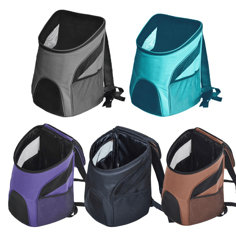 Pet Carrier Premium Travel Outdoor Mesh Backpack Carry Bag Accessory Dog Cat Rabbit Small Pets Cage - MRSLM