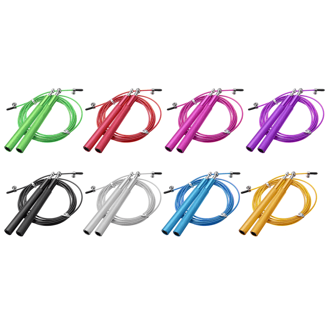 Aluminum Speed Rope Jumping Sports Fitness Exercise Skipping Rope Cardio Cable - MRSLM