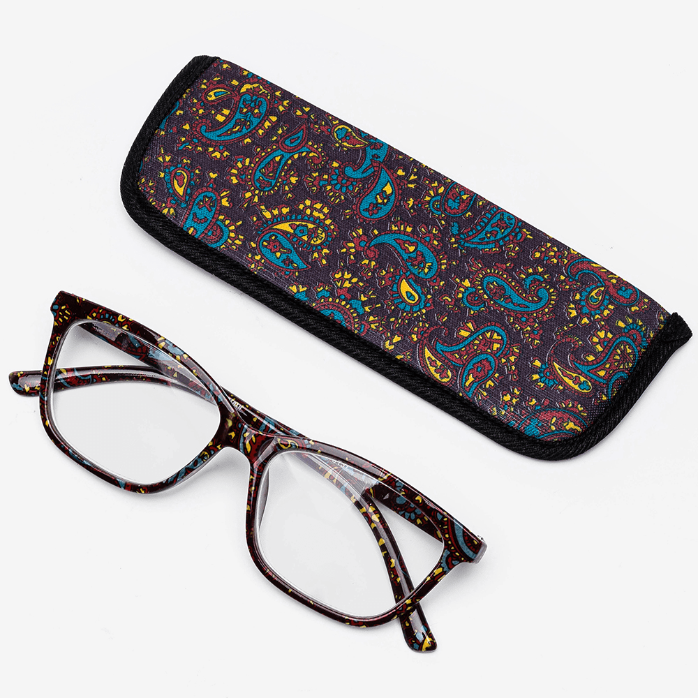 Unbreakable Best Reading Glasses Pressure Reduce Magnifying Glasses with Bag - MRSLM