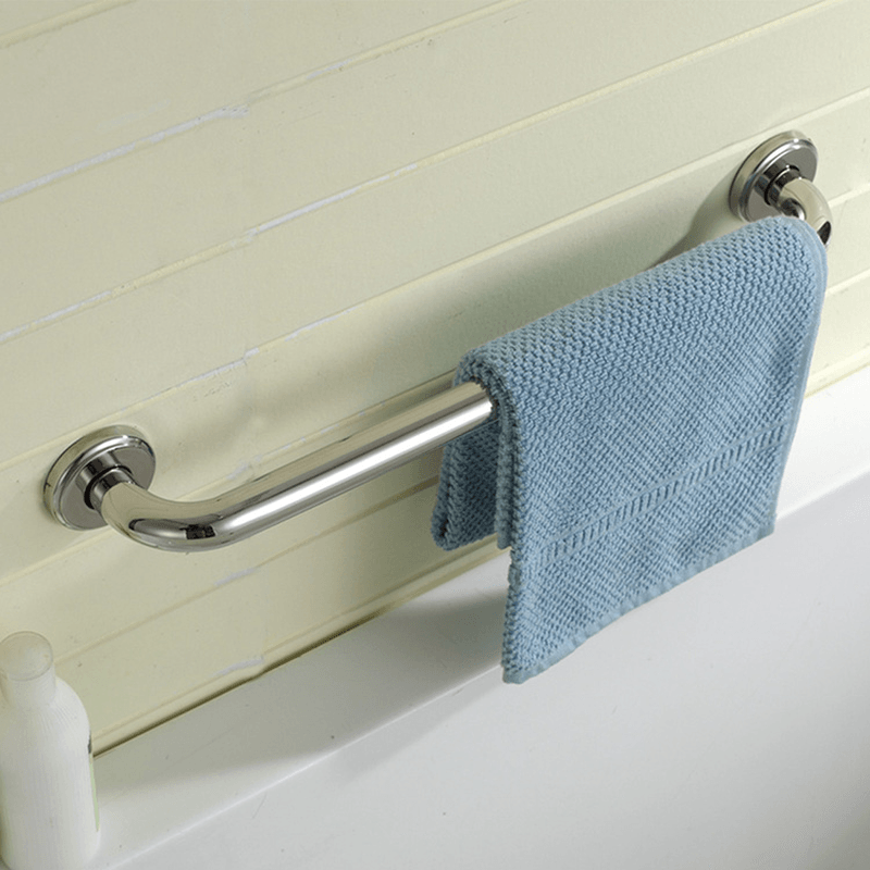 Stainless Steel Bathroom Wall Grab Bar Safety Grip Handle Towel Rail Shelf - MRSLM