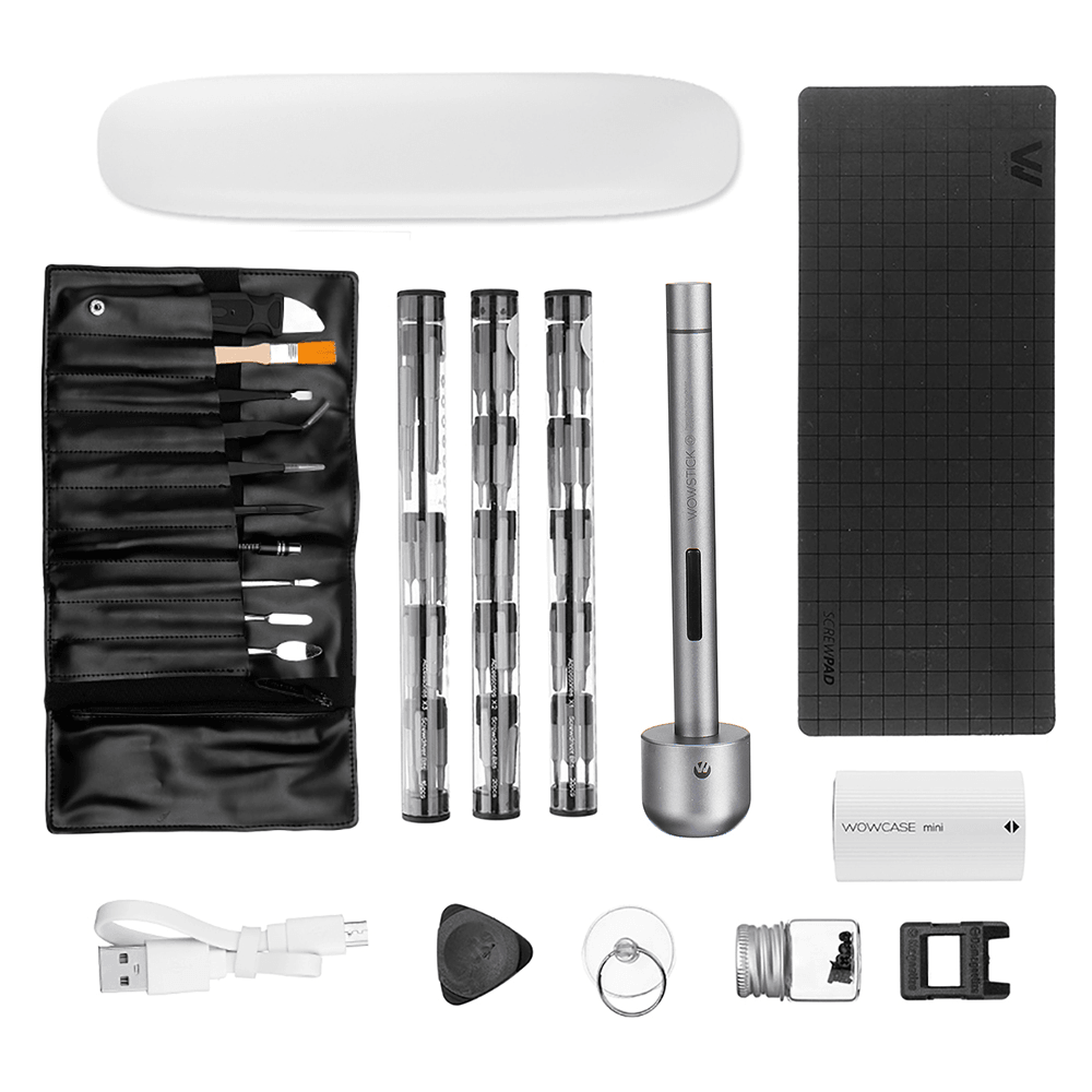 Wowstick 1+ Precision Electric Screwdriver Set Cordless Chargeable DIY Repair Tools Kit - MRSLM