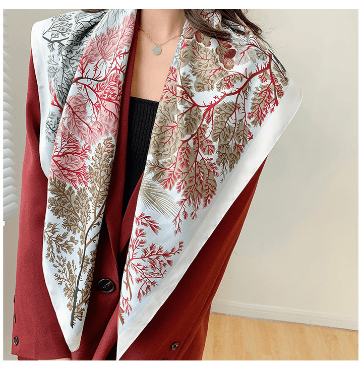 Twill Silk Fashion Scarf Decoration Scarf - MRSLM