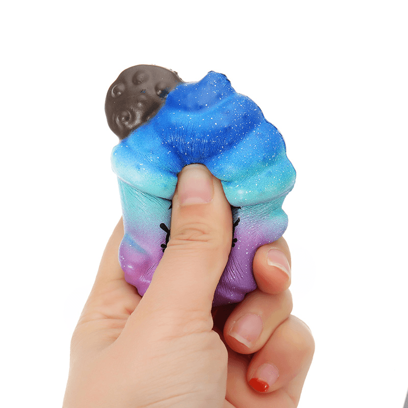 2Pcs Cookie Cup Squishy 6.5*3.5Cm Slow Rising with Packaging Collection Gift Soft Toy - MRSLM