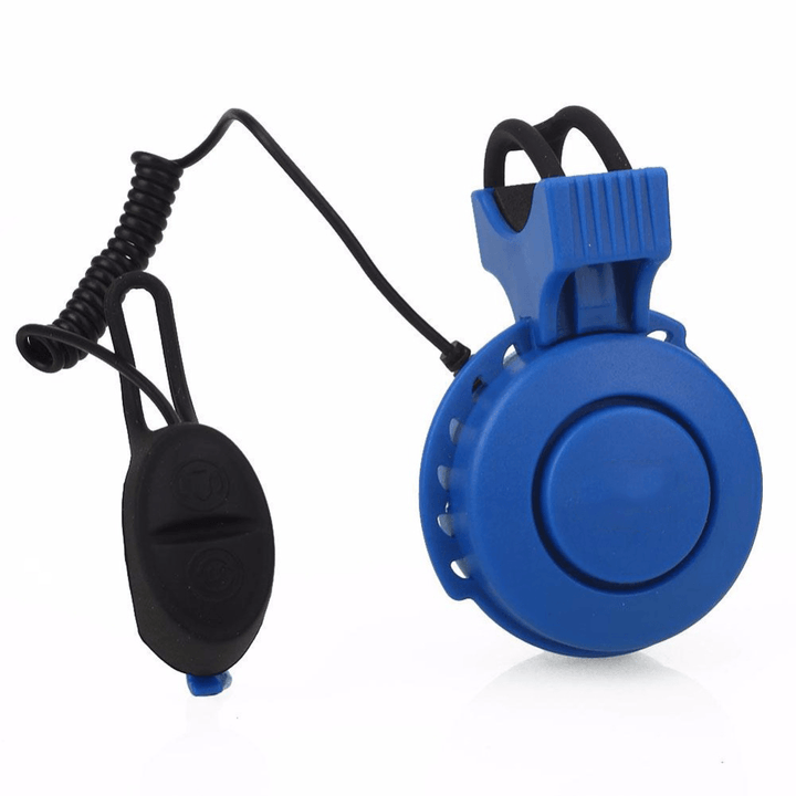 BIKIGHT Bicycle Electric Horn USB Charge Loud Horn 110-120Db 22.2-31.8 Bars IP65 Waterproof Safety Cycling Bells 40G - MRSLM