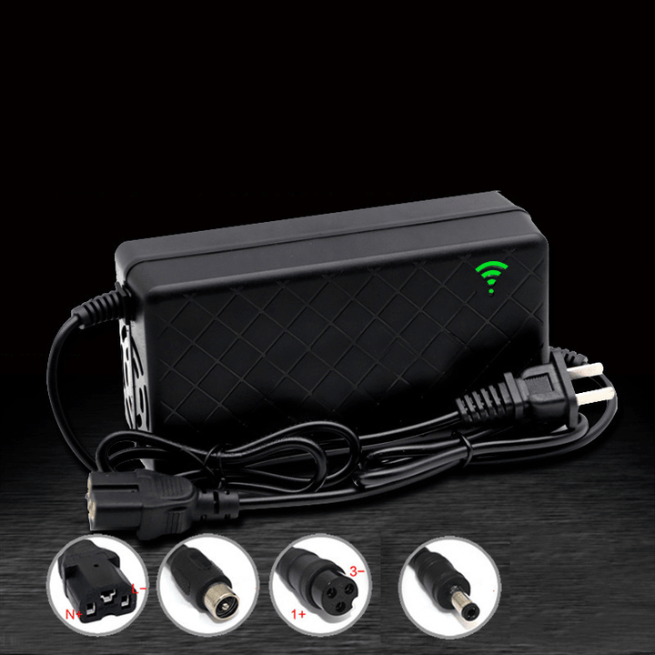 BIKIGHT 36V 2A Scooter Battery Charger Power Charger Adapter Electric Bike Charger - MRSLM