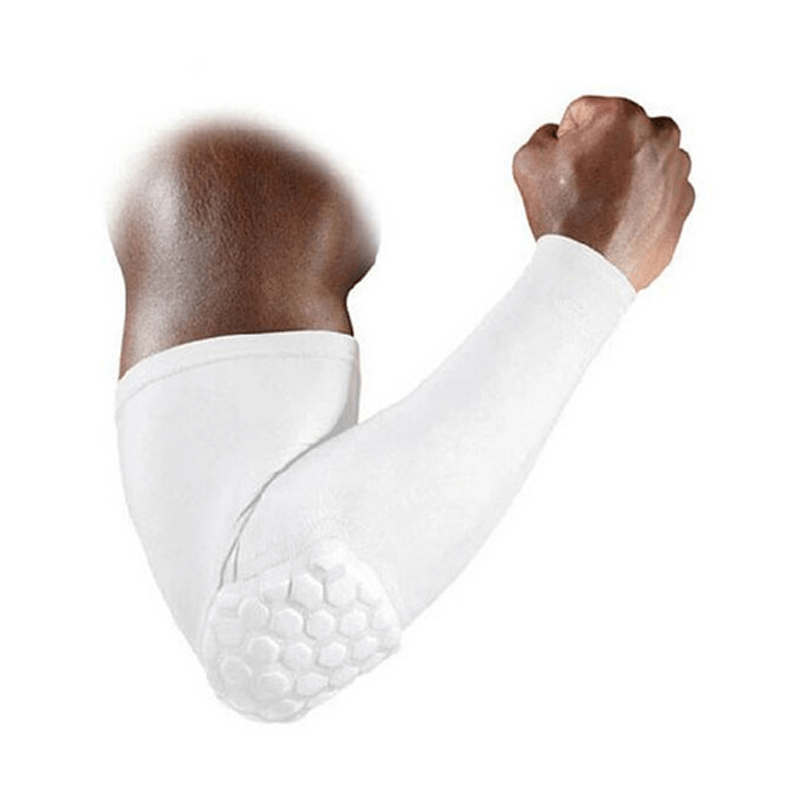 KALOAD Nylon Breathable Elbow Sleeve Guards anti Collision Elbow Support Fitness Exercise Protectors - MRSLM
