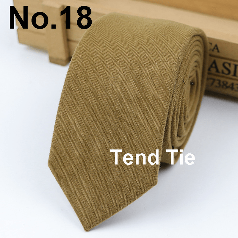 Men'S Tie New Ultra-Narrow Wool Elegant Atmosphere - MRSLM