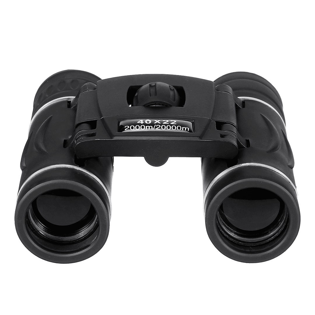 Mini 40X22 Folding Telescope Waterproof Binoculars Night Vision Camping Travel - MRSLM