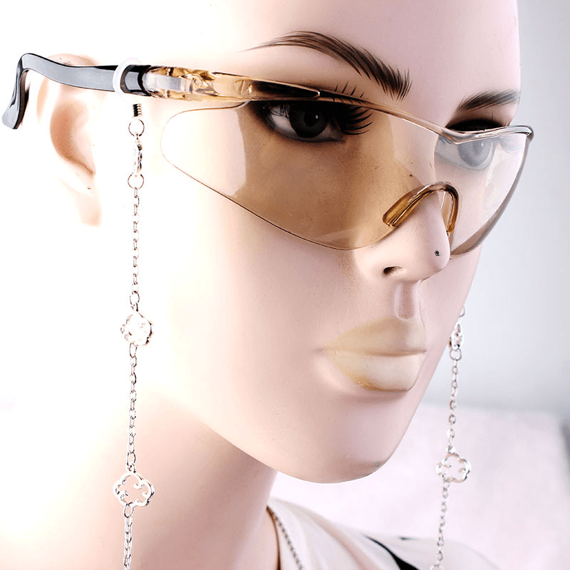 Alloy Moon Glasses Hanging Chain Cross Pentagram Sun Glasses Chain - MRSLM