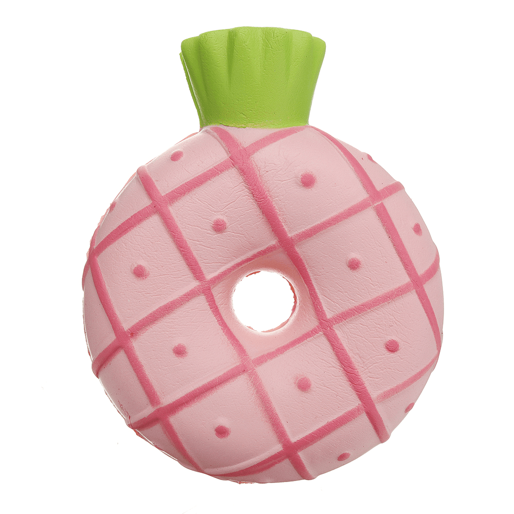 Pineapple Donut Squishy 10*12CM Slow Rising Soft Toy Gift Collection with Packaging - MRSLM