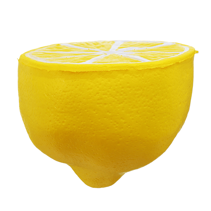 Squishy Half Lemon Soft Toy 10Cm Slow Rising with Original Packaging Birthday Festival Gift - MRSLM