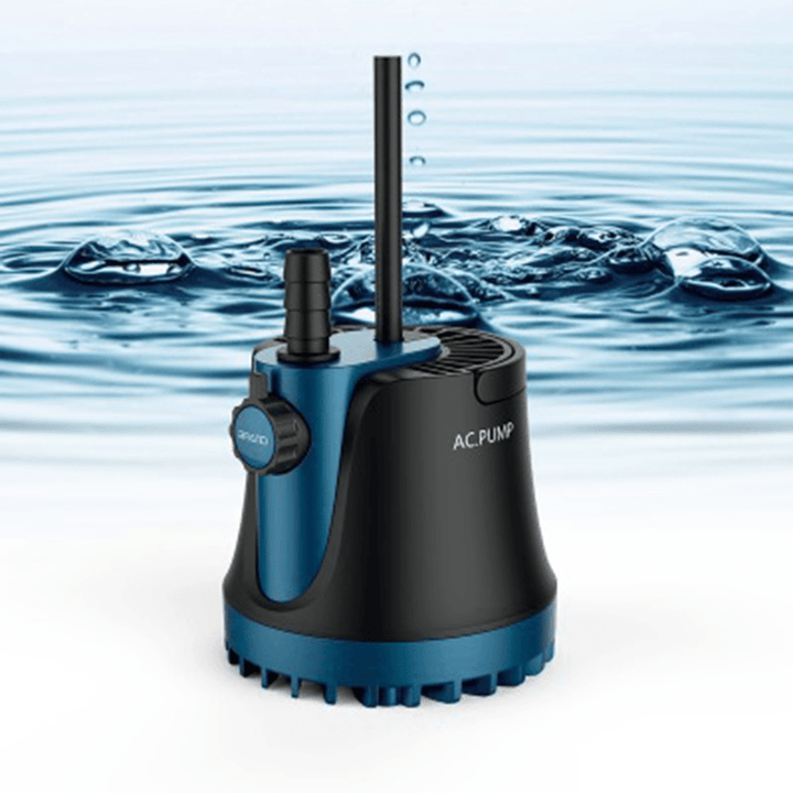220V Home Submersible Water Pump Submersible Waterfall Silent Fountain Pump for Aquarium Fish Tank Garden Fountain - MRSLM