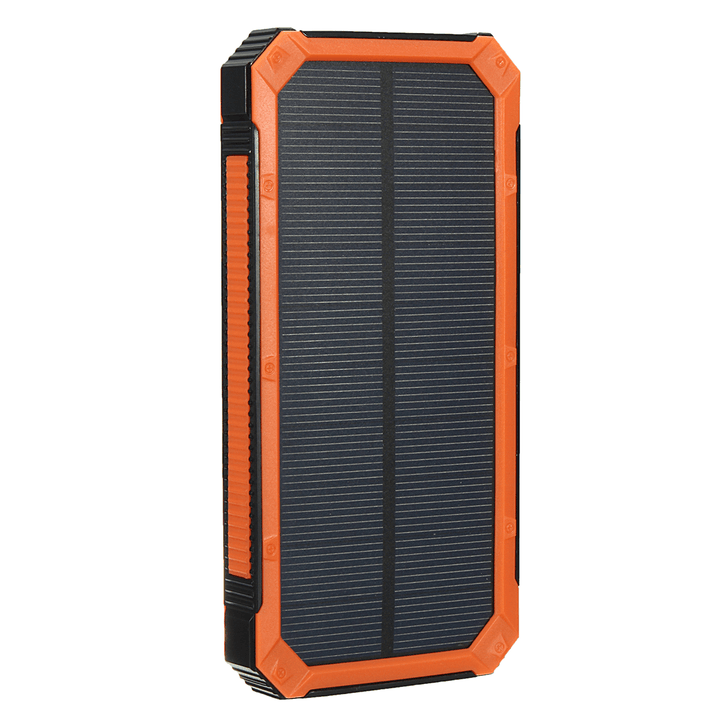 Waterproof 8000Mah Portable Solar Charger Dual USB Battery Power Bank - MRSLM