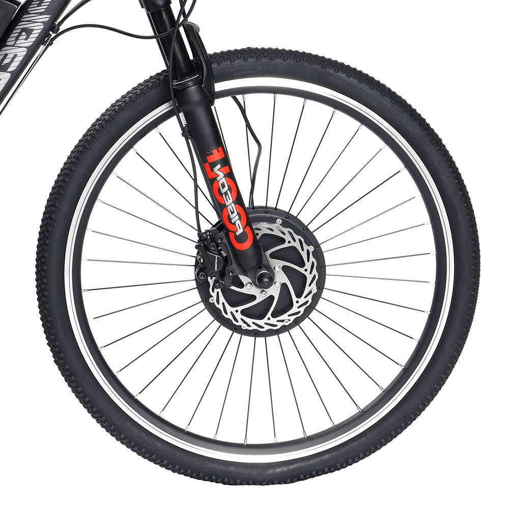 LAOTIE® EW-BT3 Wireless Bluetooth 26In/700C Universal 36V 10.4Ah 350W Intelligence Bicycle Wheel Brushless Motor Front Wheel for Electric Bike - MRSLM