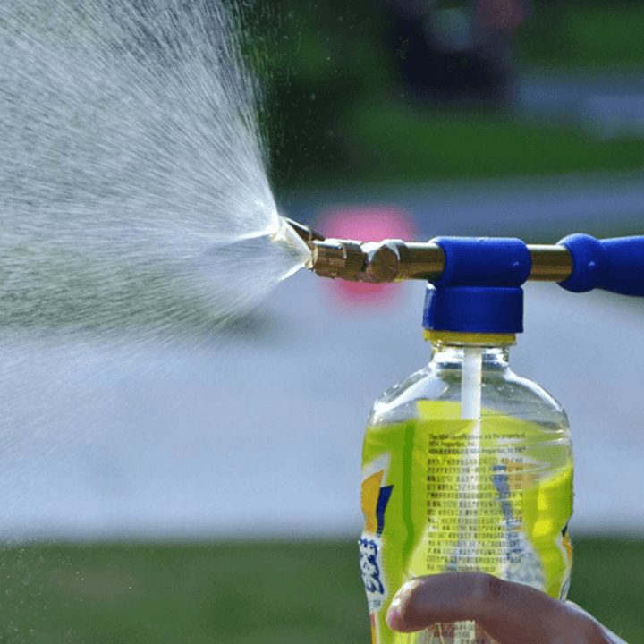 Reciprocating Head Brass Sprayer Airbrush Hand Pressure Sprayer Garden Watering Garden Bottle for Pesticide Irrigation Tools - MRSLM