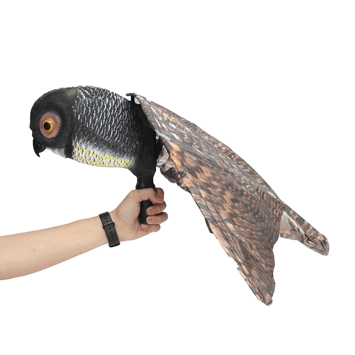 Prowler Owl Decoy Bird Pest Deterrent Scarer Scarecrow Garden Decorations - MRSLM