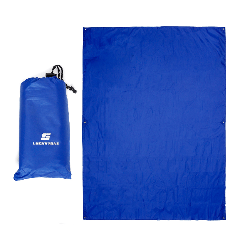 210T Waterproof Mat Polyester 20.6X11.5Cm Beach Picnic Camping Mat Folding Travel Rug - MRSLM